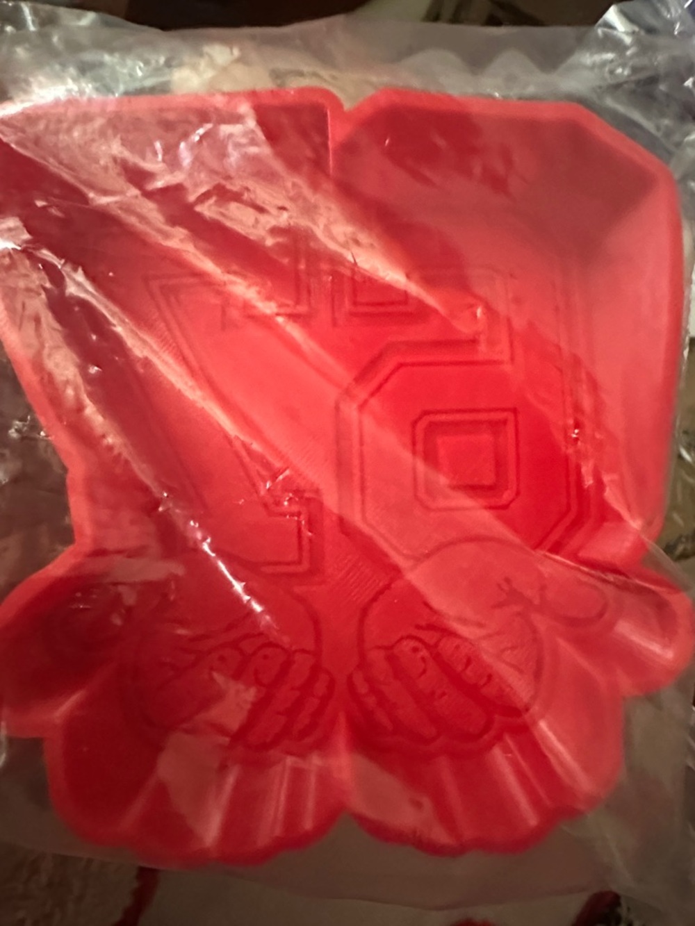 Red Silicone Baking Mold Trendy 6 7